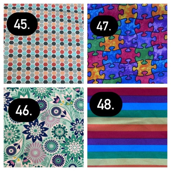 🟦Custom Handmade Reversible Dog Bandanas! - Picture 13 of 14